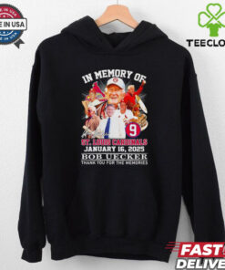 Official In memory of St Louis Cardinals January 16 2025 Bob Uecker thank you for the memories shirt