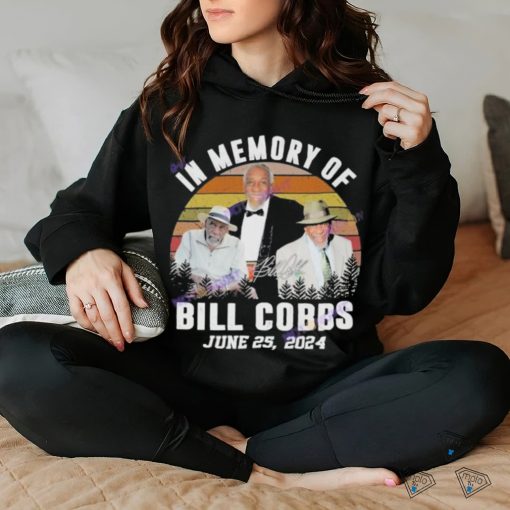 Official In memory of bill cobbs june 25 2024 signature shirt