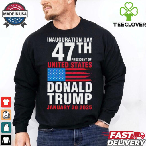 Official Inauguration Day 47th President Of United States Shirt