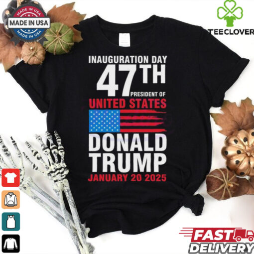 Official Inauguration Day 47th President Of United States Shirt