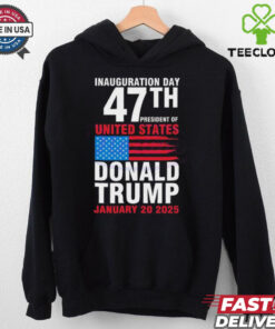 Official Inauguration Day 47th President Of United States Shirt