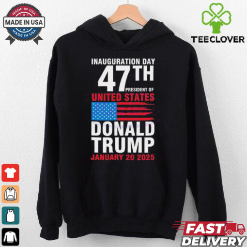 Official Inauguration Day 47th President Of United States Shirt