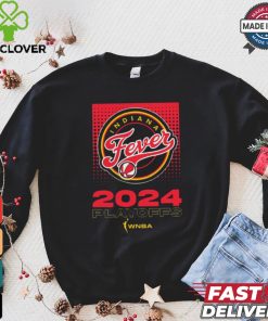 Official Indiana Fever 2024 WNBA Playoffs t shirt