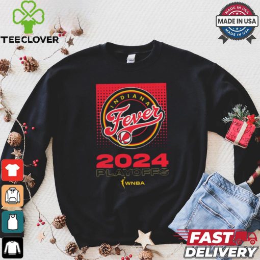 Official Indiana Fever 2024 WNBA Playoffs t shirt