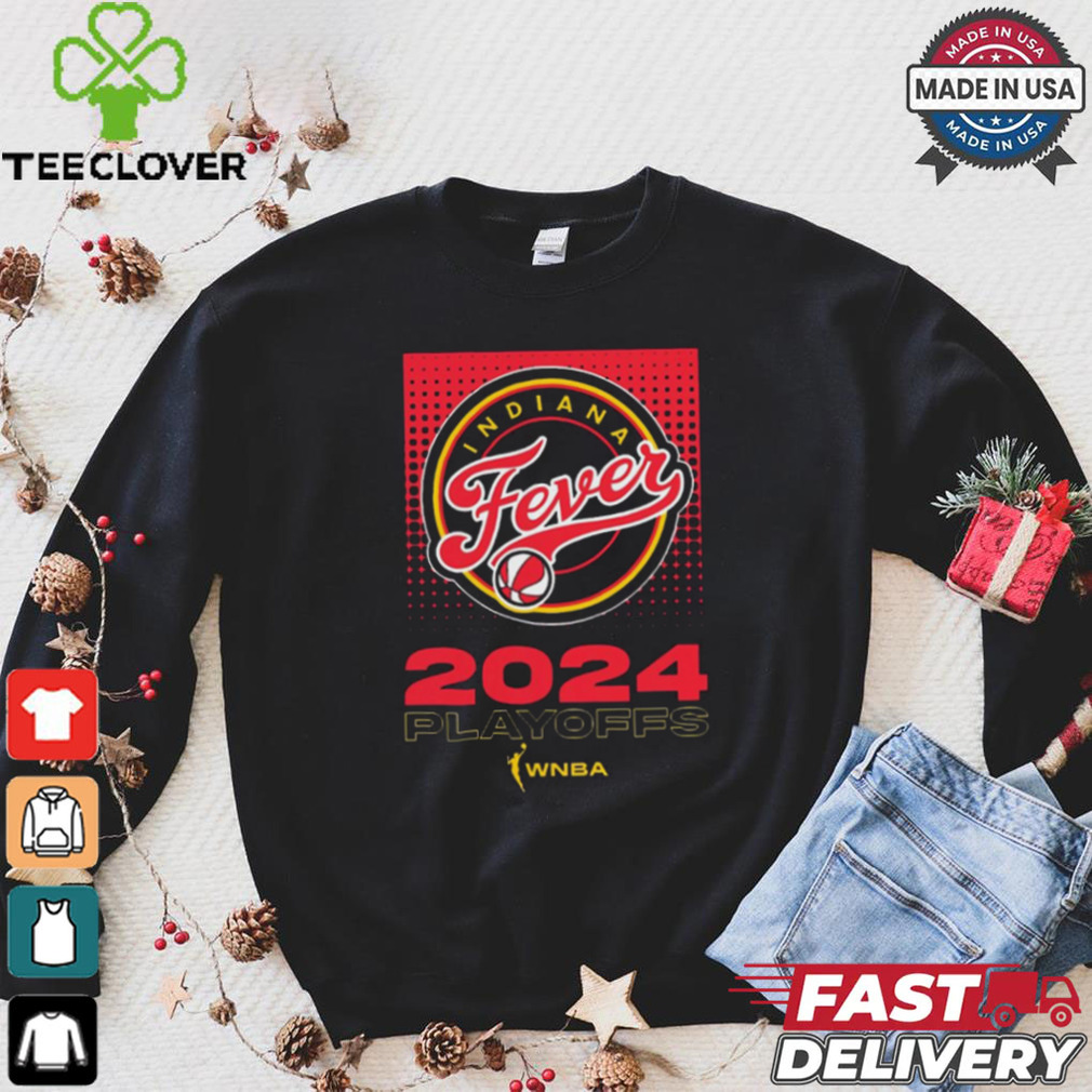 Official Indiana Fever 2024 WNBA Playoffs t shirt Official Indiana Fever 2024 WNBA Playoffs t shirt