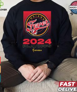 Official Indiana Fever 2024 WNBA Playoffs t shirt