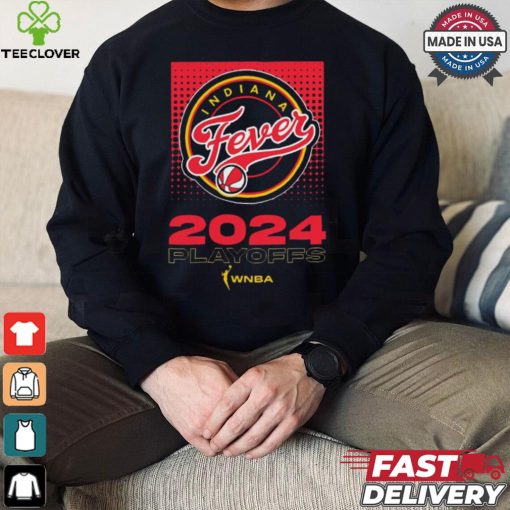 Official Indiana Fever 2024 WNBA Playoffs t shirt