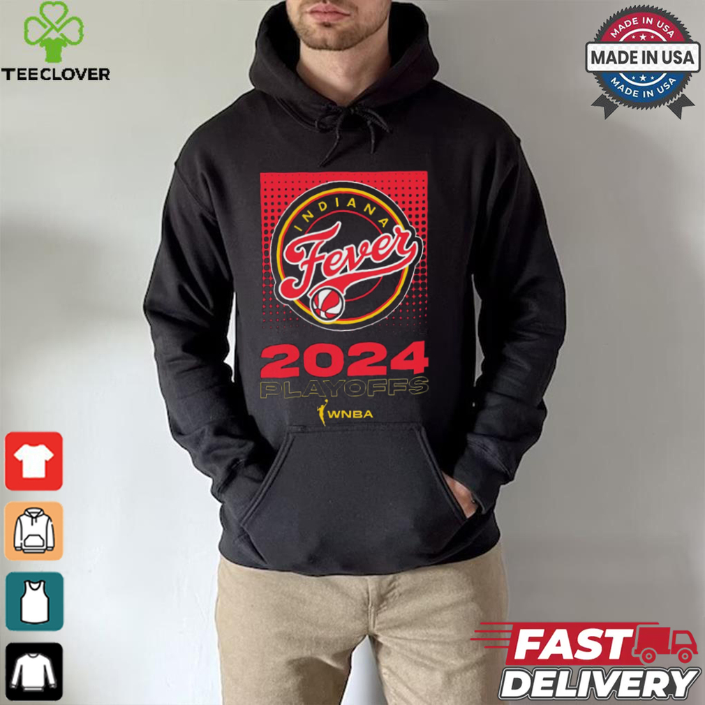 Official Indiana Fever 2024 WNBA Playoffs t shirt Official Indiana Fever 2024 WNBA Playoffs t shirt