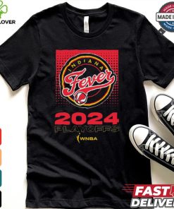 Official Indiana Fever 2024 WNBA Playoffs t shirt