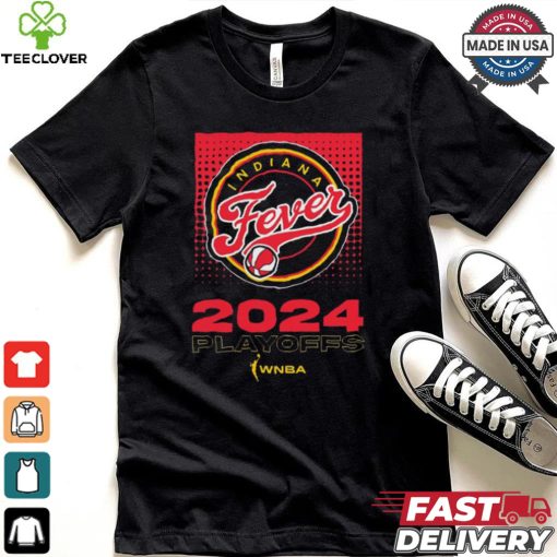 Official Indiana Fever 2024 WNBA Playoffs t shirt