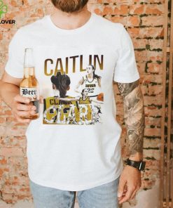 Official Indiana Fever Caitlin Clark 22 Basketball Graphics Print T Shirt