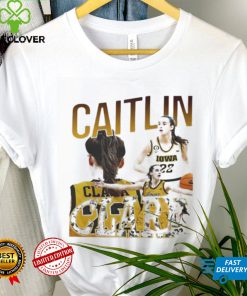Official Indiana Fever Caitlin Clark 22 Basketball Graphics Print T Shirt