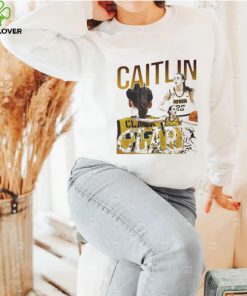 Official Indiana Fever Caitlin Clark 22 Basketball Graphics Print T Shirt