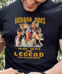 Official Indiana Jones The Man The Myth The Legend Thank You For The Memories 2023 T shirt 3 Official Indiana Jones The Man The Myth The Legend Thank You For The Memories 2023 T shirt