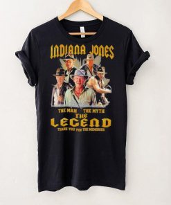 Official Indiana Jones The Man The Myth The Legend Thank You For The Memories 2023 T shirt 4 Official Indiana Jones The Man The Myth The Legend Thank You For The Memories 2023 T shirt