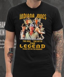 Official Indiana Jones The Man The Myth The Legend Thank You For The Memories 2023 T shirt 5 Official Indiana Jones The Man The Myth The Legend Thank You For The Memories 2023 T shirt