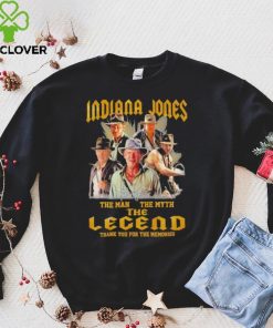 Official Indiana Jones The Man The Myth The Legend Thank You For The Memories 2023 T shirt 6 Official Indiana Jones The Man The Myth The Legend Thank You For The Memories 2023 T shirt