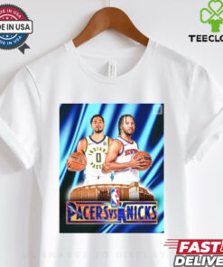 Official Indiana Pacers Vs New York Knicks Tip off week continues with Pacers Knicks at MSG Poster t shirt