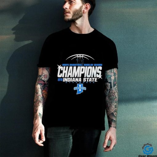 Official Indiana State Sycamores 2024 Missouri Valley Men’S Basketball Regular Season Champions Shirt