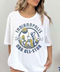 Official Indianapolis Basketball All Star Game 2024 Shirt