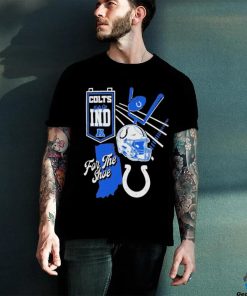 Official Indianapolis Colts Split Zone T Shirt