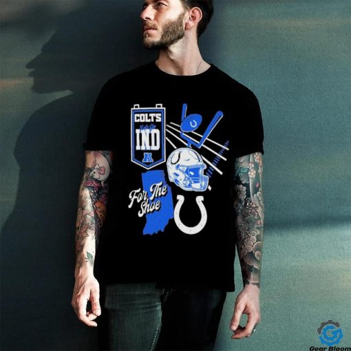 Official Indianapolis Colts Split Zone T Shirt