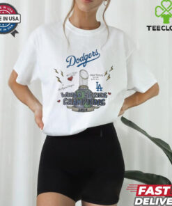Official Infant Los Angeles Dodgers Tiny Turnip 2024 World Series Champions Shirt