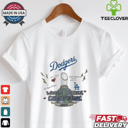 Official Infant Los Angeles Dodgers Tiny Turnip 2024 World Series Champions Shirt