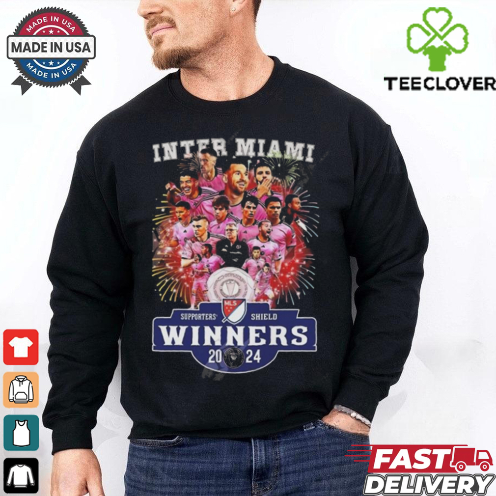 Official Inter Miami Supporters’ Shield Winners 2024 Shirt Official Inter Miami Supporters’ Shield Winners 2024 Shirt