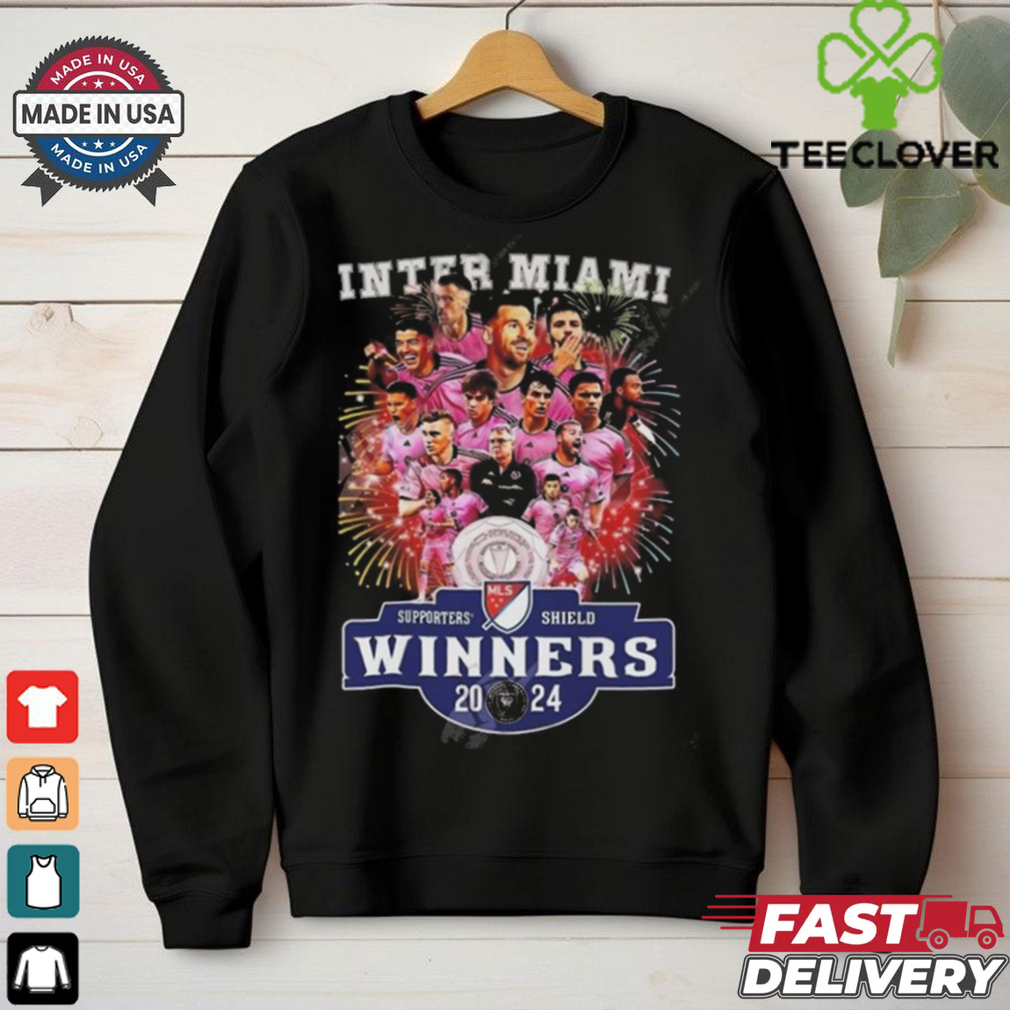 Official Inter Miami Supporters’ Shield Winners 2024 Shirt Official Inter Miami Supporters’ Shield Winners 2024 Shirt
