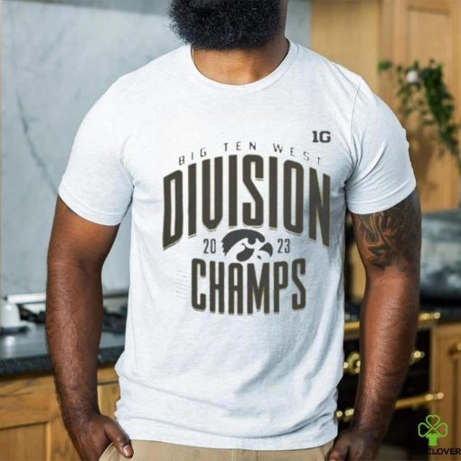 Official Iowa Hawkeyes Football 2023 Big Ten West Division Champions Shirt