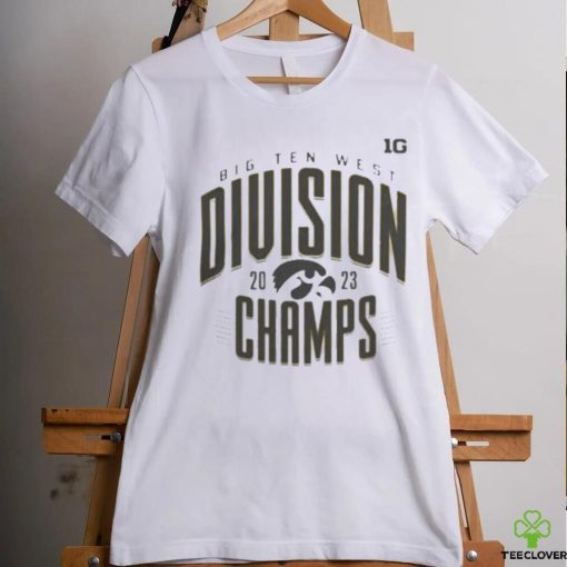 Official Iowa Hawkeyes Football 2023 Big Ten West Division Champions Shirt