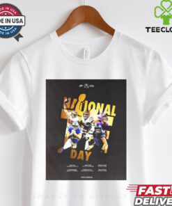 Official Iowa Hawkeyes Football National Tight Ends Day 2024 NFL Hawks Poster t shirt