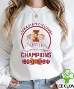 Official Iowa State Cyclones Big 12 Men’s Basketball Tournament Champions 2024 Tee Shirt