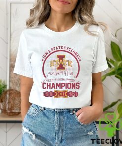 Official Iowa State Cyclones Big 12 Men’s Basketball Tournament Champions 2024 Tee Shirt