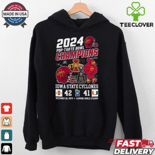 Official Iowa State Football Pop Tars Bowl Champions For Fans T Shirt