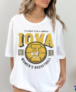 Official Iowa Women’s Basketball 1974 It’s Great To Be A Hawkeye Iowa T hoodie, sweater, longsleeve, shirt v-neck, t-shirt