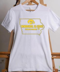Official Iowa Women’s Basketball Woodshed Ia 52242 Kinnick Stadium T Shirt