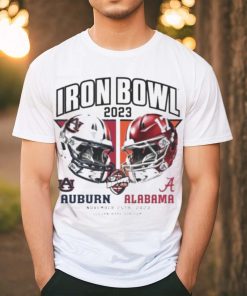 Official Iron Bowl 2023 Shirt Auburn Tigers vs Alabama Crimson Tide 2023 Iron Bowl Matchup T Shirt