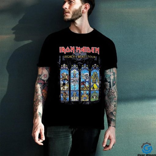 Official Iron Maiden Legacy Of The Beast Tour Hot Shirt