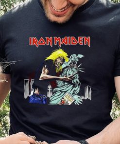 Official Iron Maiden New York Mens Black T Shirt