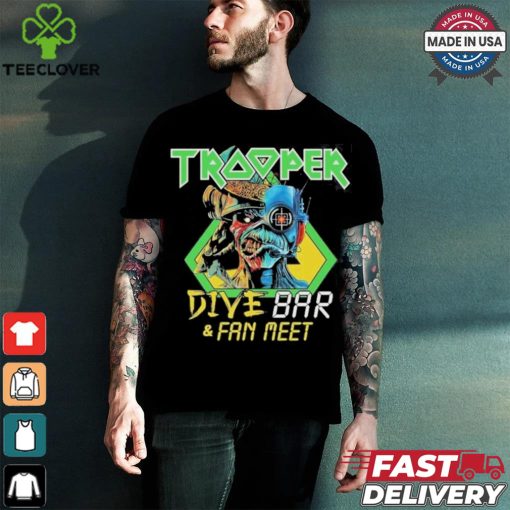 Official Iron Maiden Trooper Dive Bar And Fan Meet In Perth On September 1 2024 At The Shoe Bar shirt