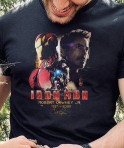 Official Iron Man Robert Downey Jr 1957 2022 signature shirt