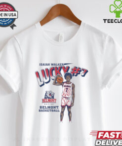 Official Isaiah Walker Profile Belmont Bruins Basketball Lucky 7 t shirt