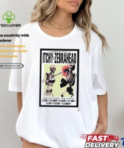 Official Itchy & Zebrahead Poster Sucker Punch Tour 2024 shirt