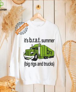 Official It’s B.r.a.t Summer Big Rigs And Trucks t shirt