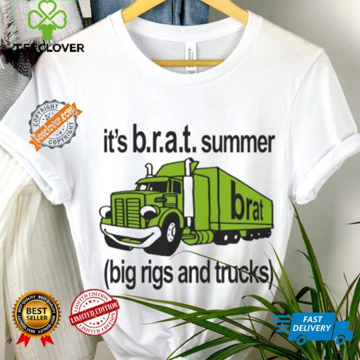Official It’s B.r.a.t Summer Big Rigs And Trucks t shirt