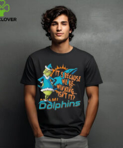 Official It’s Because We Are Winning Isn’t It Miami Dolphins Shirt 1 Official It’s Because We Are Winning Isn’t It Miami Dolphins Shirt