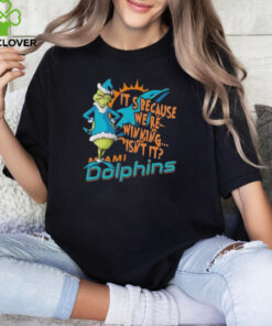 Official It’s Because We Are Winning Isn’t It Miami Dolphins Shirt 2 Official It’s Because We Are Winning Isn’t It Miami Dolphins Shirt