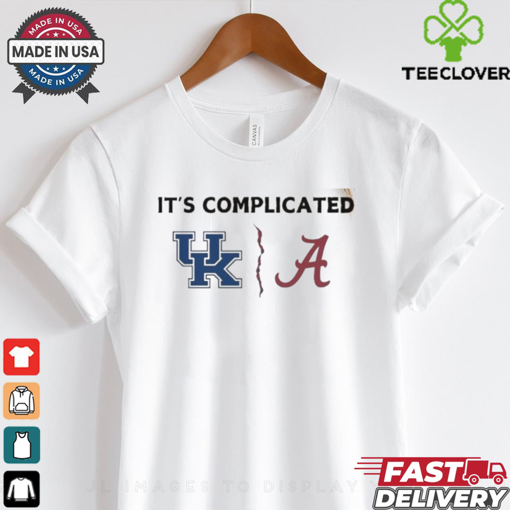 Official It’s Complicated Kentucky Wildcats Vs Alabama Crimson Tide Shirt Official It’s Complicated Kentucky Wildcats Vs Alabama Crimson Tide Shirt